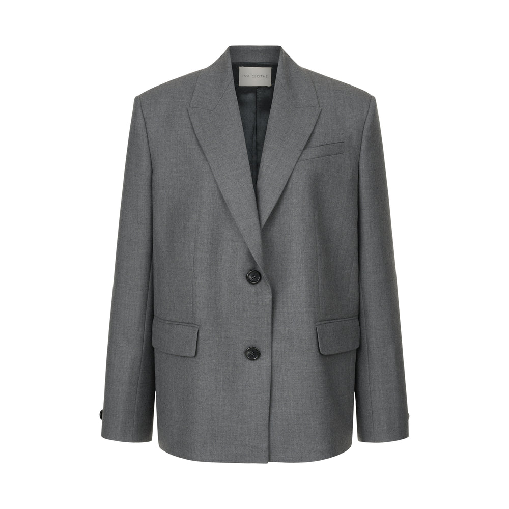 Піджак сірий frame