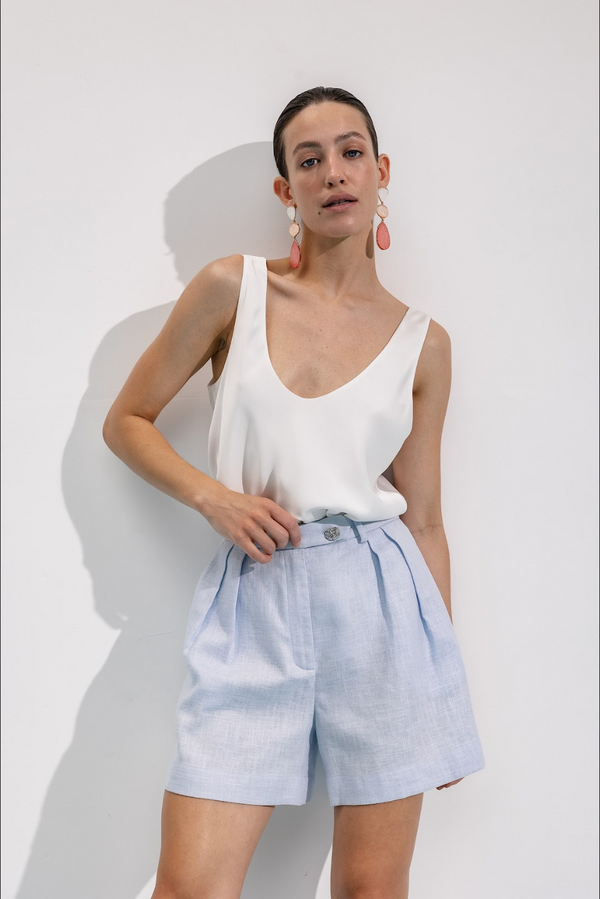 Шорти Linen Blue