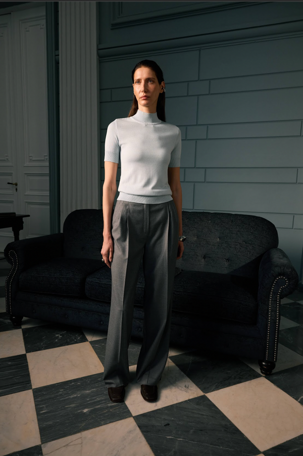 Брюки сірі frame