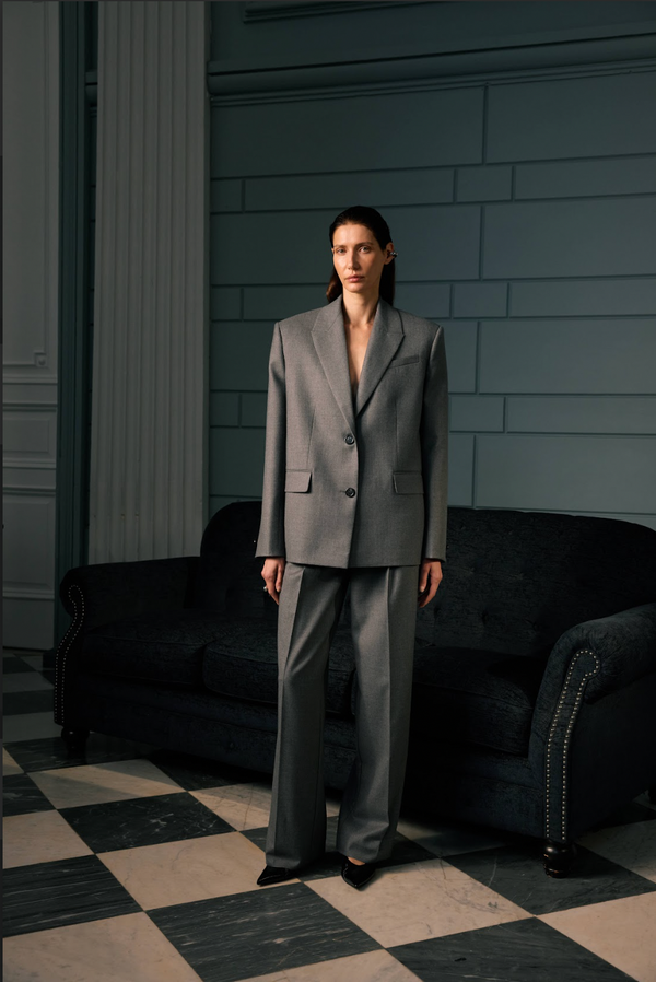 Піджак сірий frame