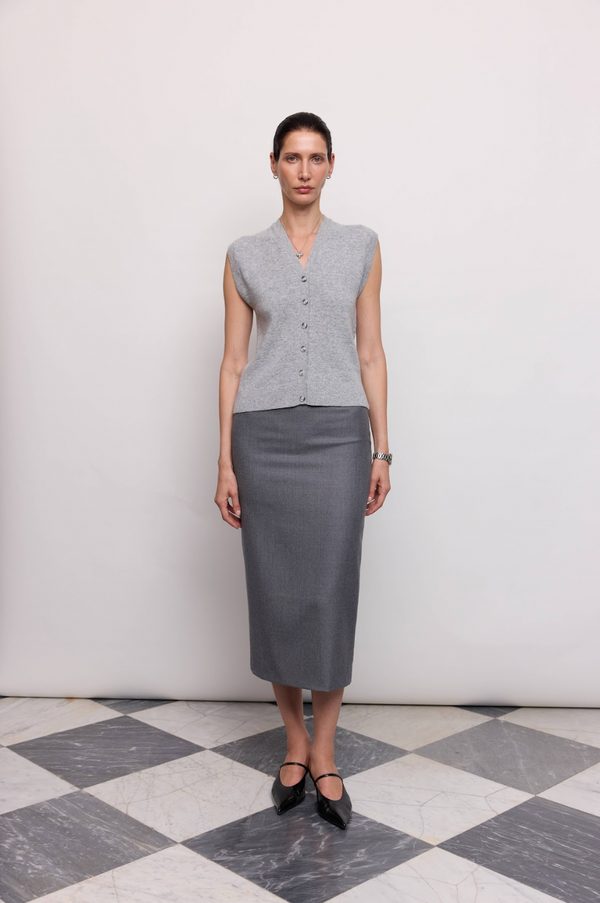 Жилет сірий