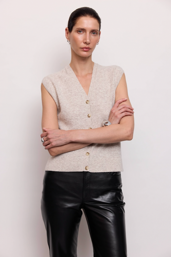 Шкіряні штани чорні