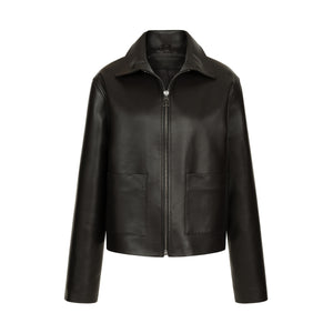 Куртка із натуральної шкіри dark chocolate