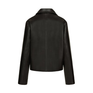 Куртка із натуральної шкіри dark chocolate