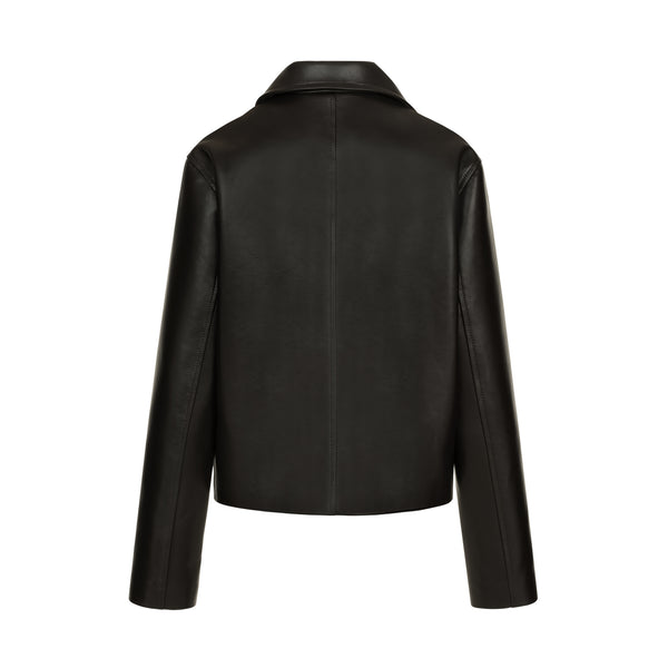 Куртка із натуральної шкіри dark chocolate