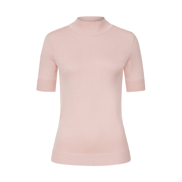 Гольф з коротким рукавом powder pink