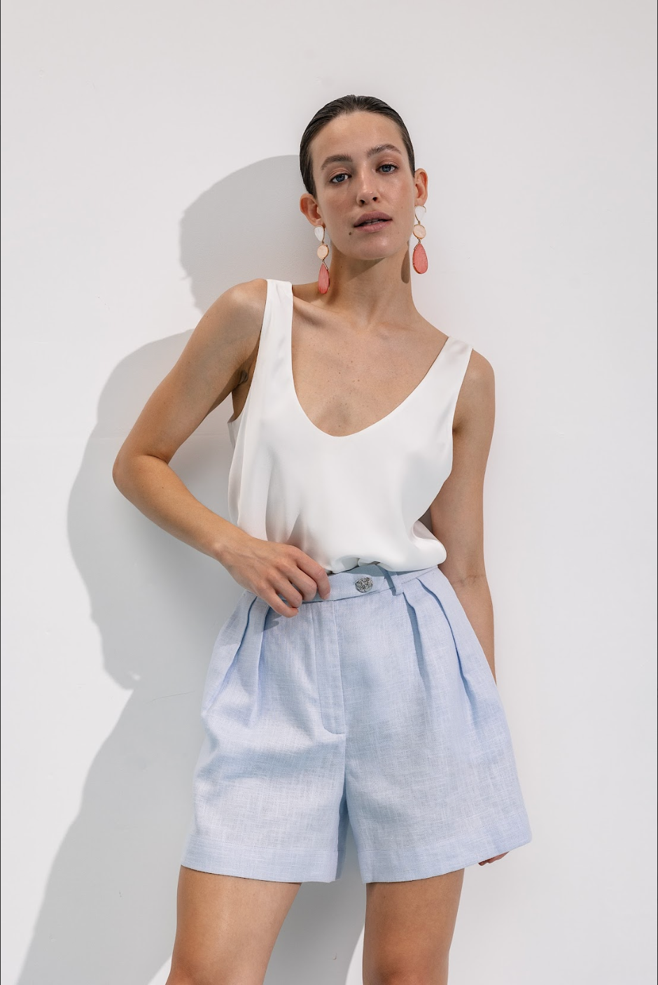 Шорти Linen Blue