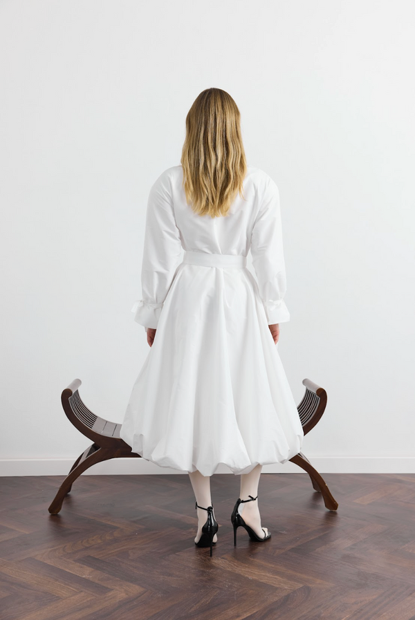 Тренч Sculpt Air White