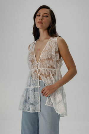BOHO LACE TOP