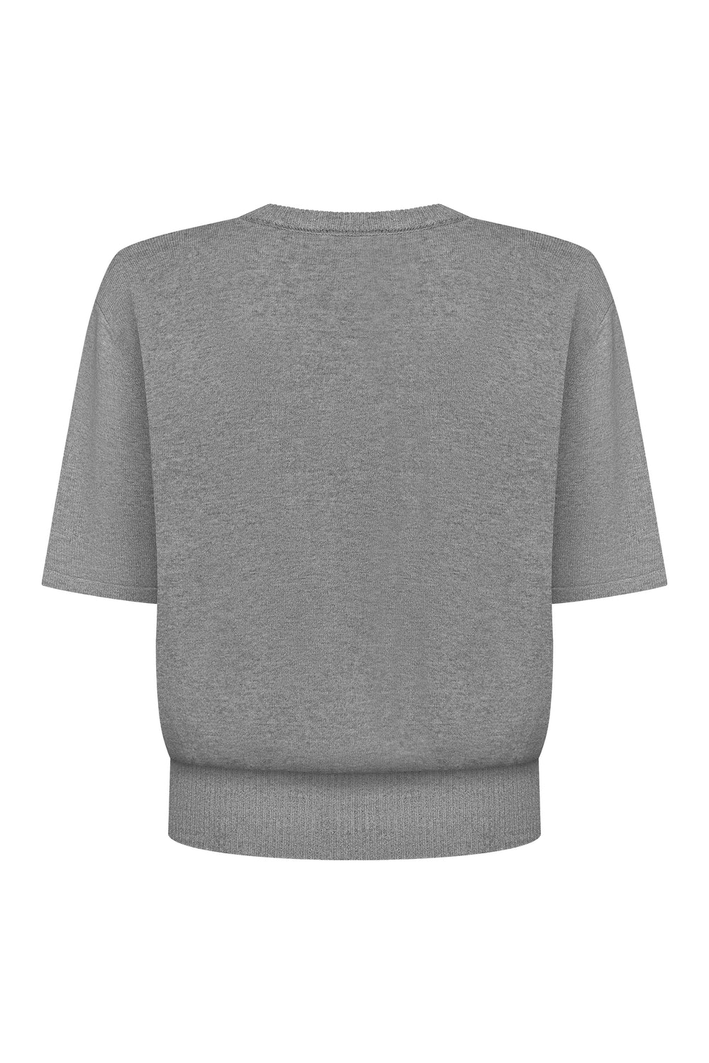 В’язана футболка Essentia Knit Сіра