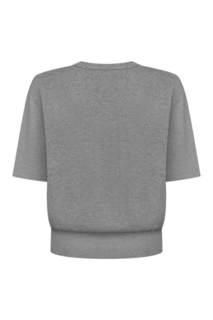 В’язана футболка Essentia Knit Сіра