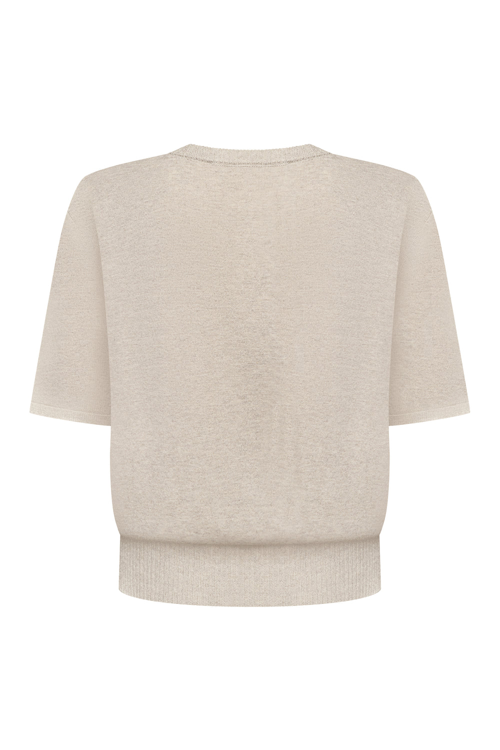 В’язана футболка Essentia Knit Льон