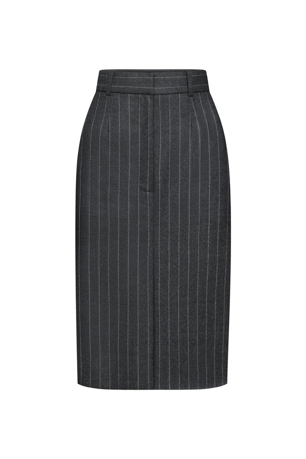 Спідниця Grey Wool Stripe