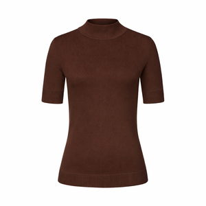 Гольф з коротким рукавом chocolate