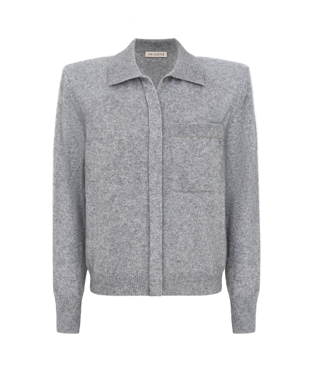 В'язана сорочка Silen сіра