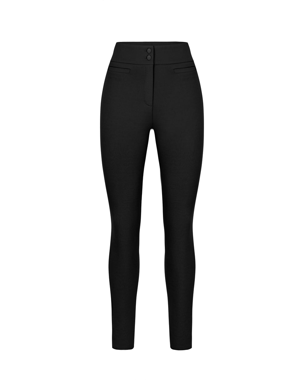 Брюки High Waist Slim Black