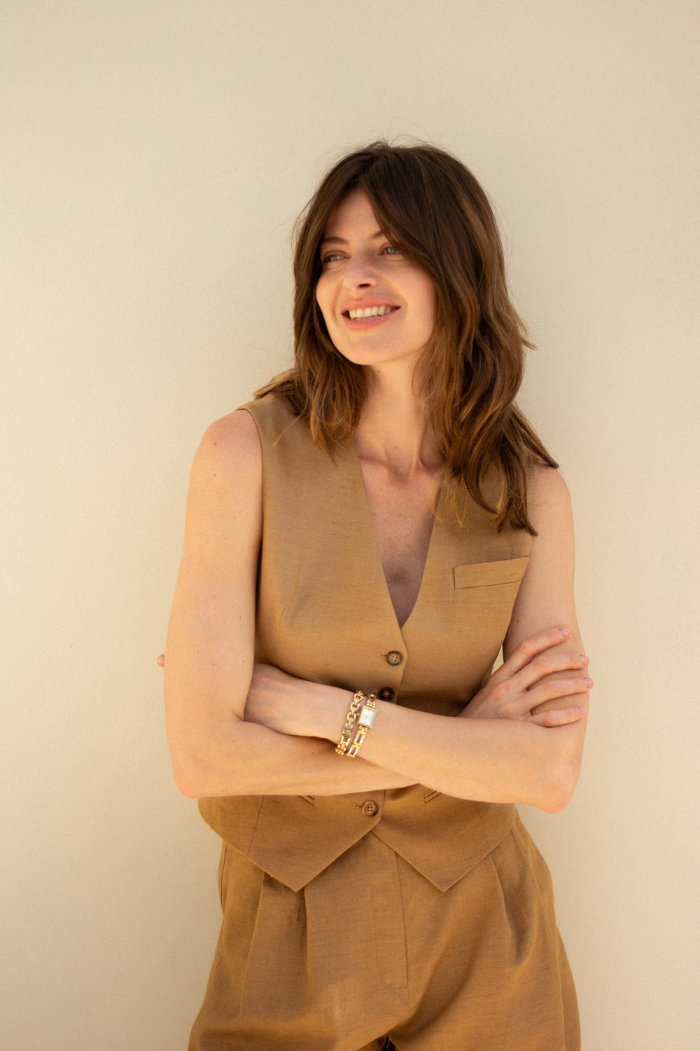 CAMEL VEST