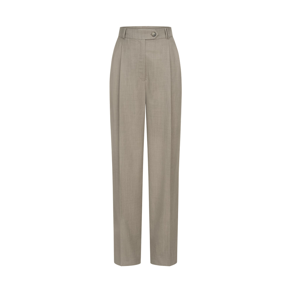 TAUPE MELANGE PANTS 