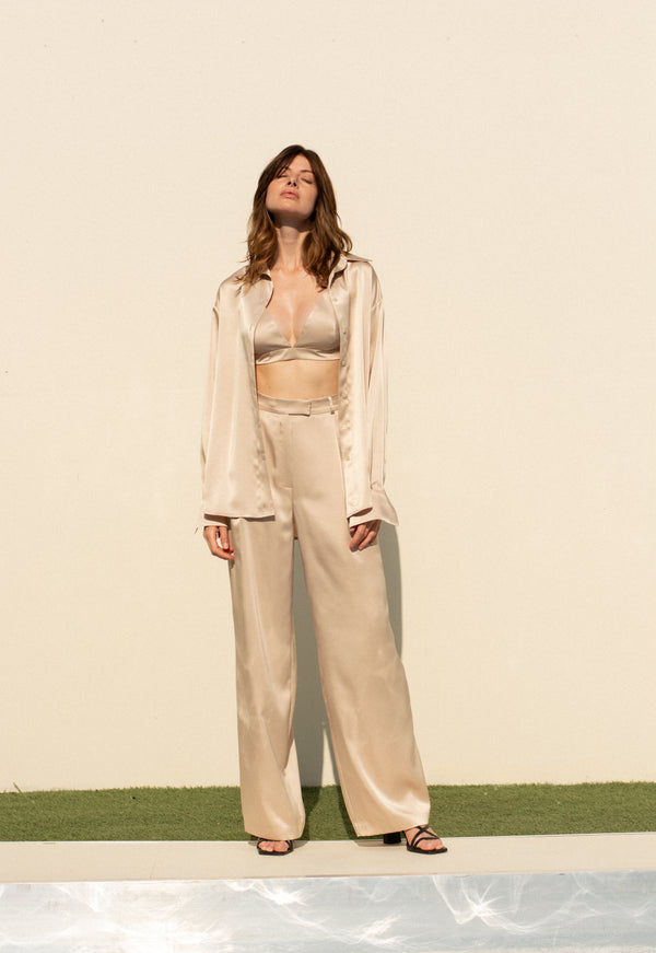 SILK PANTS