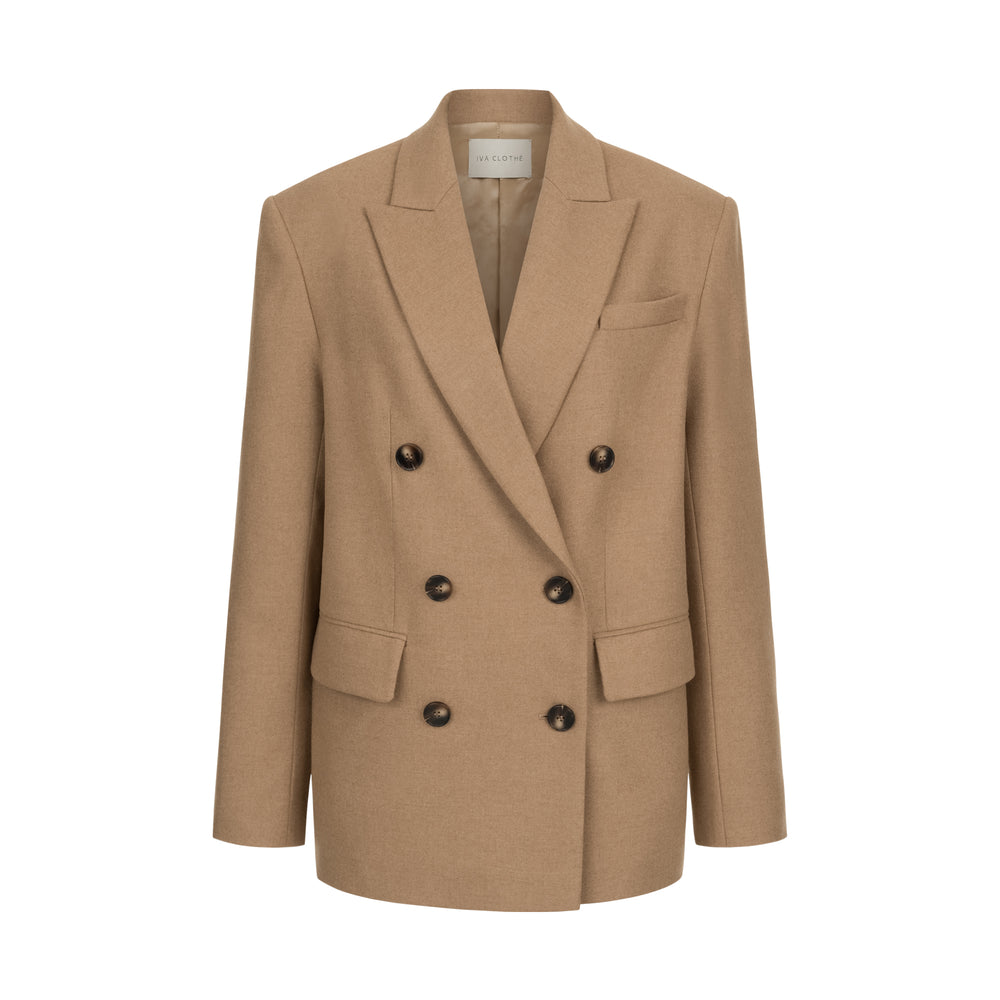 Camel cashmere jacket