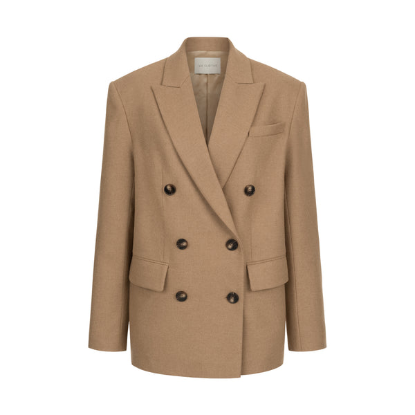 Camel cashmere jacket