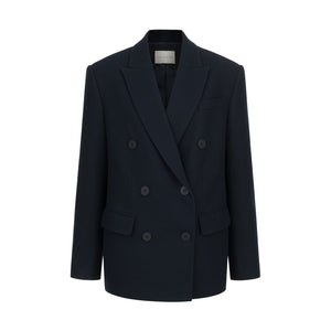 Dark navy cashmere jacket