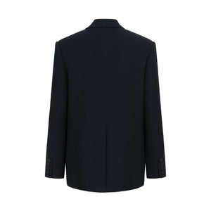 Dark navy cashmere jacket