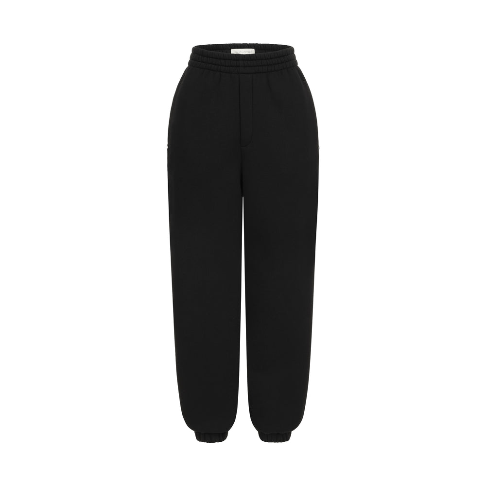Black jogger pants