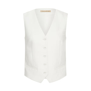 WHITE CLASSIC VEST 
