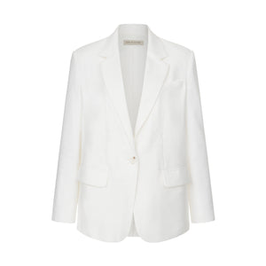 WHITE LINEN JACKET
