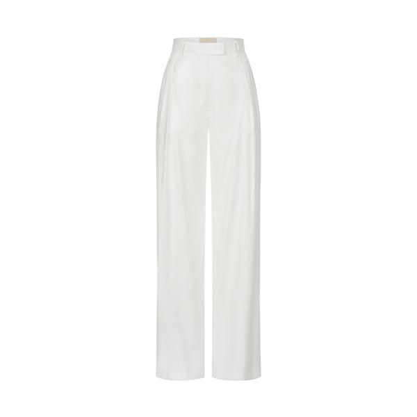 WHITE LINEN PANTS