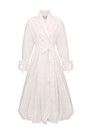 Тренч Sculpt Air White