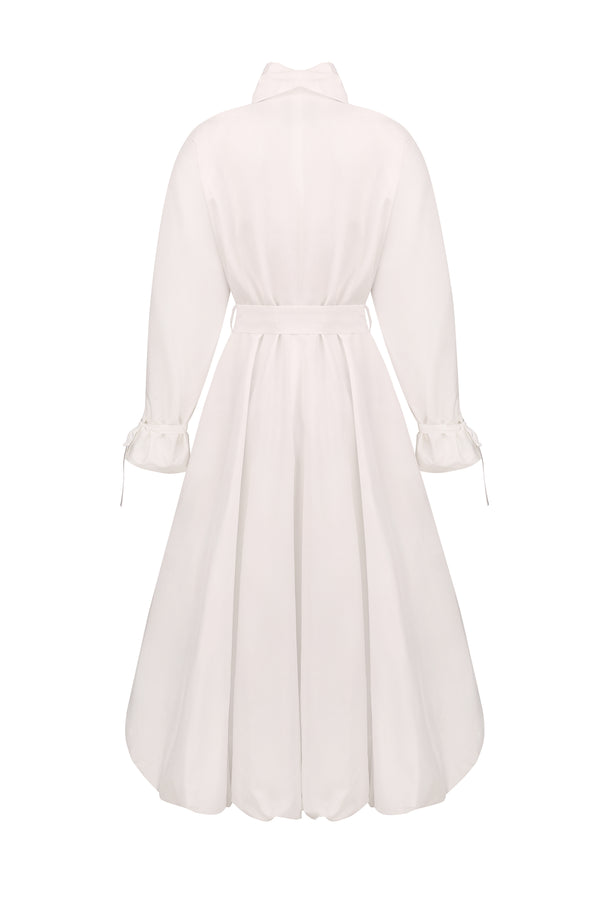 Тренч Sculpt Air White