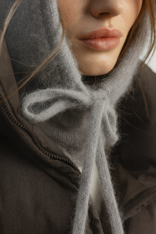 Капор Cloud Hood світло-сірий