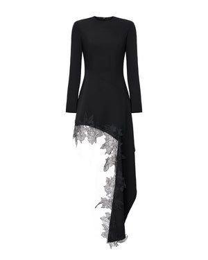 Чорна мінісукня Noir Cascade