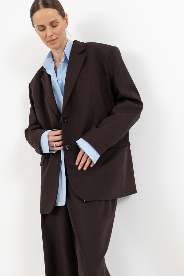 CASUAL CHOCOLATE JACKET
