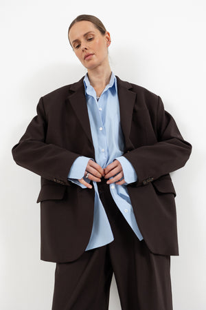 CASUAL CHOCOLATE JACKET