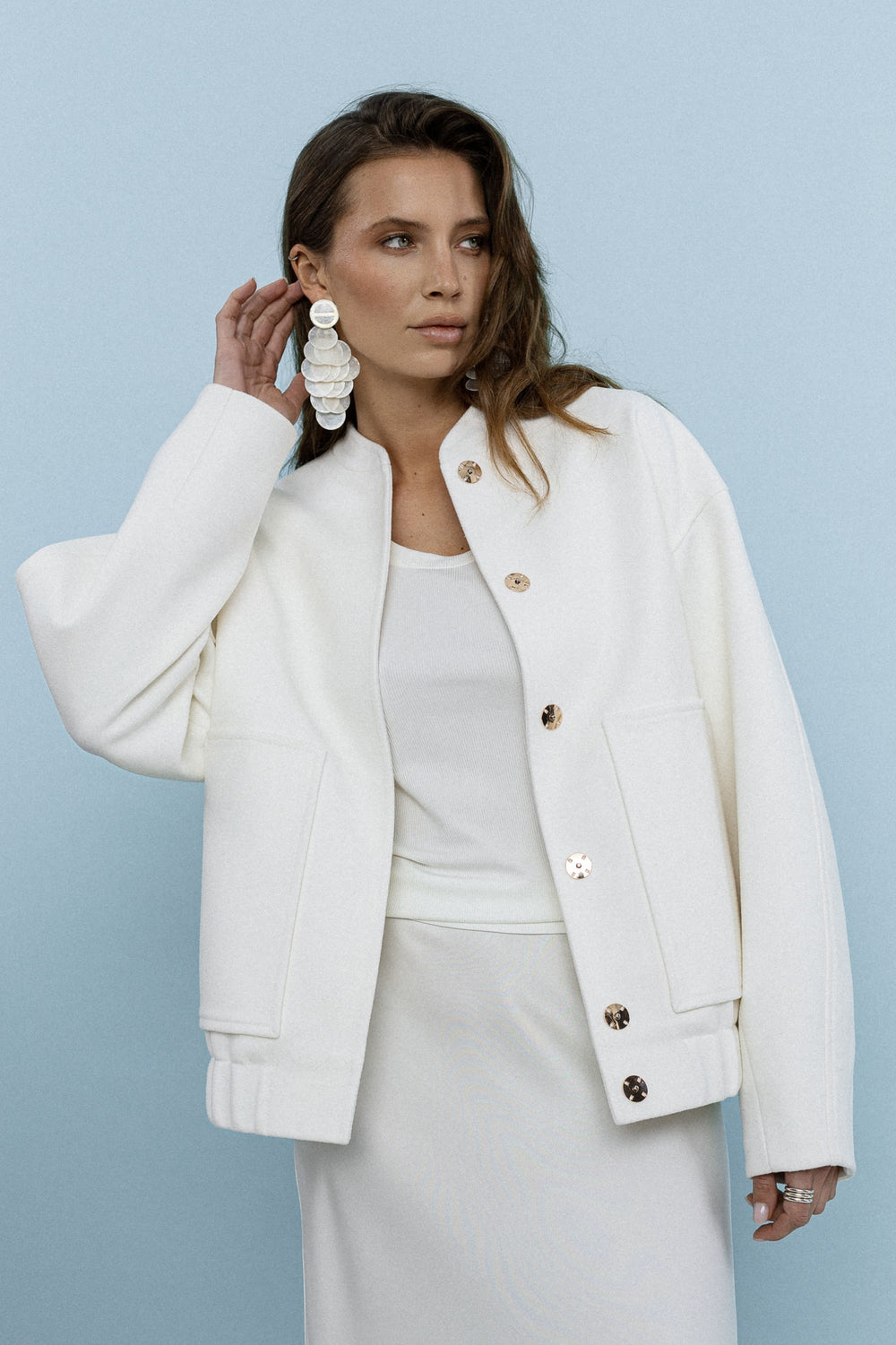 WHITE BOMBER
