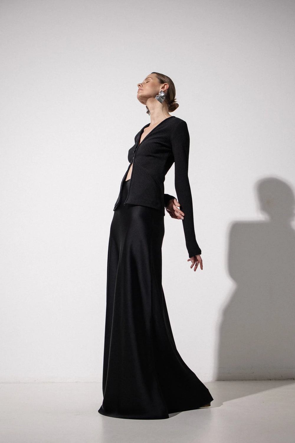 BLACK SKIRT MAKCI